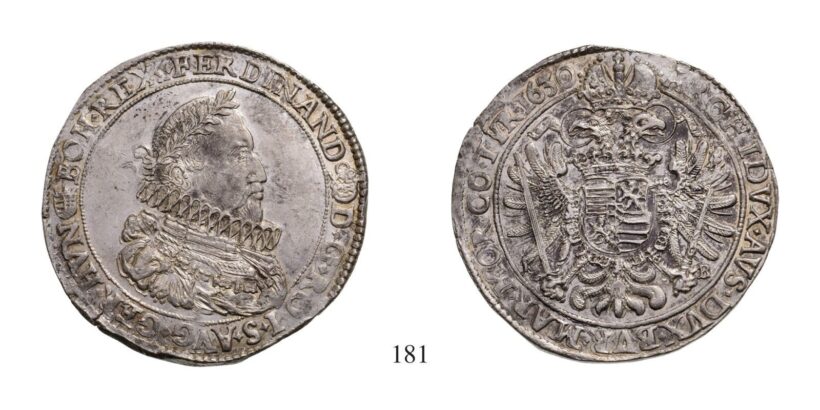 II. Ferdinánd (1619-1637), Tallér, Ag, 1630, Körmöcbánya