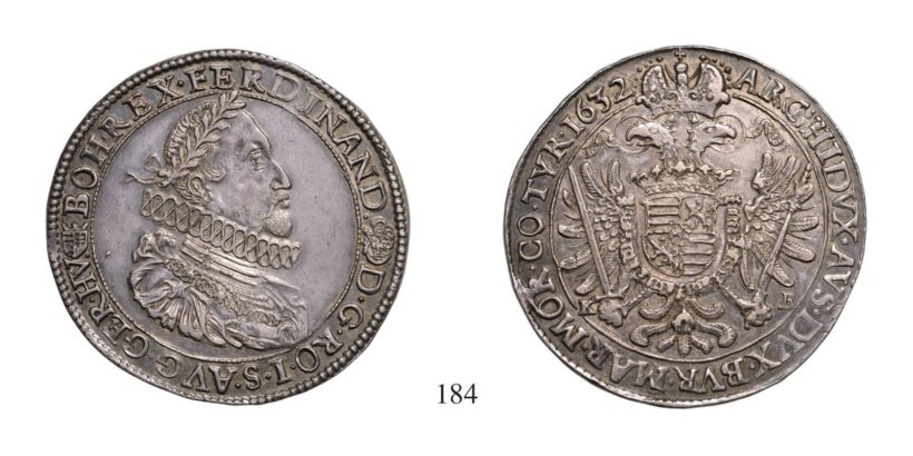 II. Ferdinánd (1619-1637), Tallér, Ag, 1632, Körmöcbánya