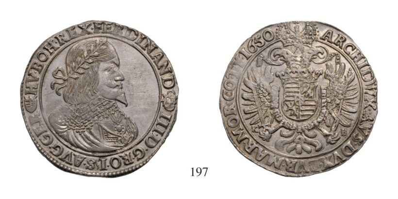 III. Ferdinánd (1637-1657), Tallér, Ag, 1651, Körmöcbánya