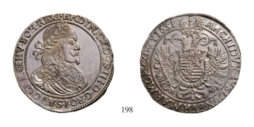 III. Ferdinánd (1637-1657), Tallér, Ag, 1651, Körmöcbánya