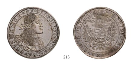 Lipót (1657-1705), Tallér, Ag, 1661, Körmöcbánya