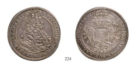Lipót (1657-1705), Tallér, Ag, 1694, Körmöcbánya