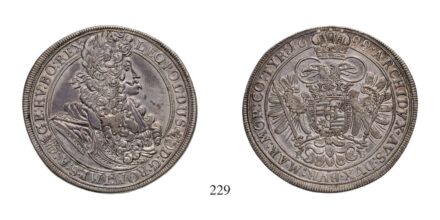 Lipót (1657-1705), Tallér, Ag, 1699, Körmöcbánya