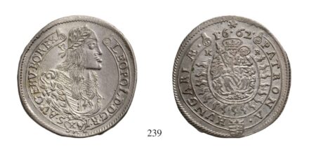 Lipót (1657-1705), XV Krajcár, Ag, 1662, Körmöcbánya