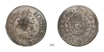 Lipót (1657-1705), XV Krajcár, Ag, 1665, Körmöcbánya