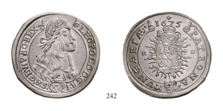 Lipót (1657-1705), XV Krajcár, Ag, 1675, Körmöcbánya