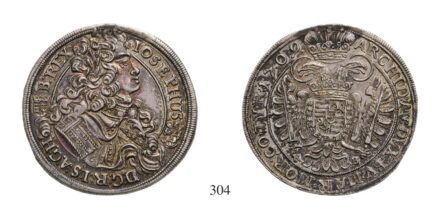 I. József (1705-1711), 1/2 Tallér, Ag, 1709, Körmöcbánya