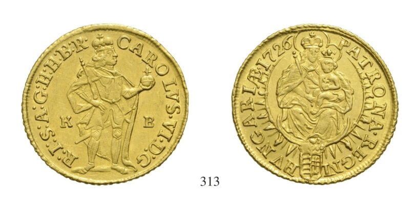 III. Károly (1711-1740), Dukát, Au, 1726, Körmöcbánya