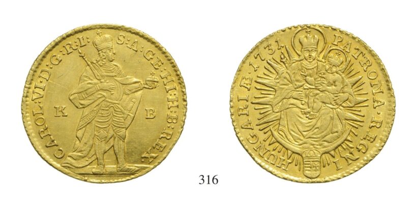 III. Károly (1711-1740), Dukát, Au, 1731, Körmöcbánya