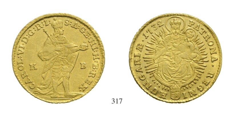 III. Károly (1711-1740), Dukát, Au, 1732, Körmöcbánya