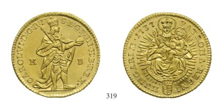 III. Károly (1711-1740), Dukát, Au, 1737, Körmöcbánya