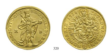 III. Károly (1711-1740), Dukát, Au, 1738, Körmöcbánya