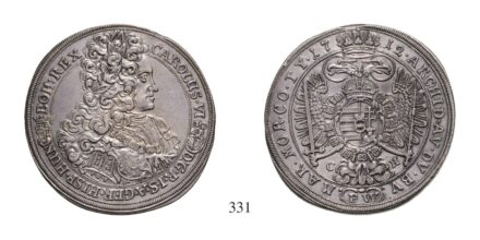 III. Károly (1711-1740), Tallér, Ag, 1712, Pozsony