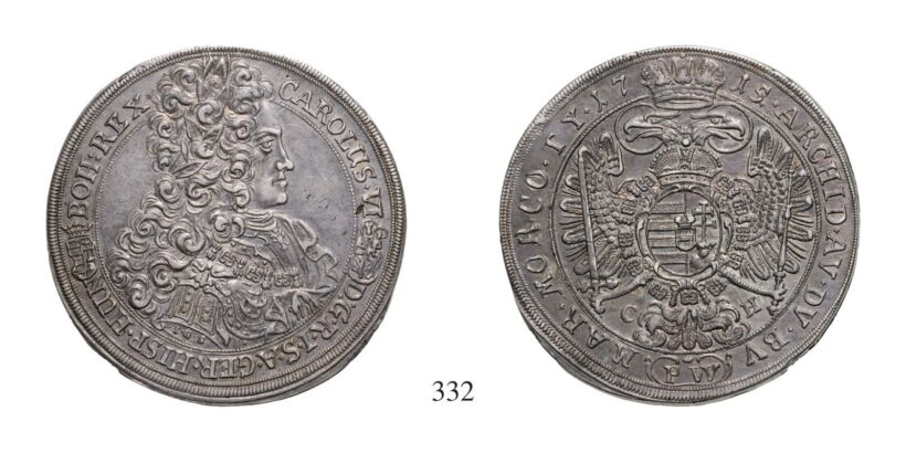 III. Károly (1711-1740), Tallér, Ag, 1715, Pozsony