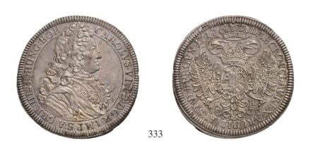 III. Károly (1711-1740), Tallér, Ag, 1717, Pozsony