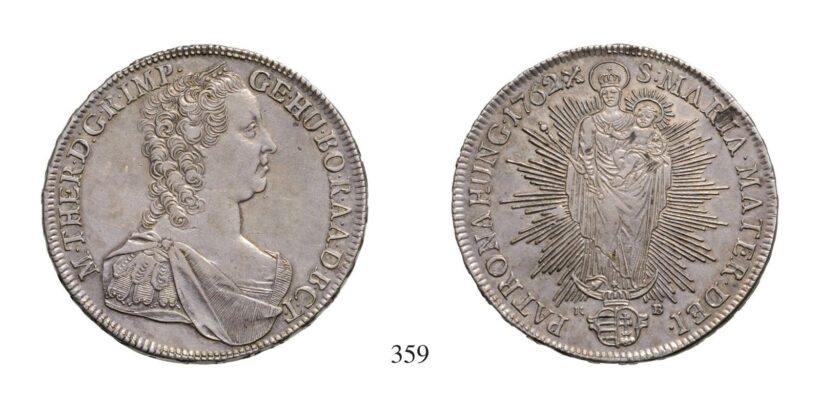 Mária Terézia (1740-1780), Tallér, Ag, 1762, Körmöcbánya