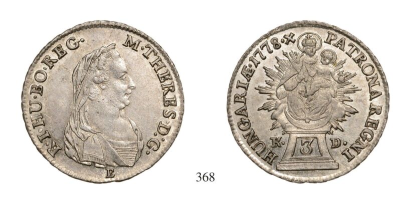 Mária Terézia (1740-1780), 3 Krajcár, Ag, 1778, Körmöcbánya