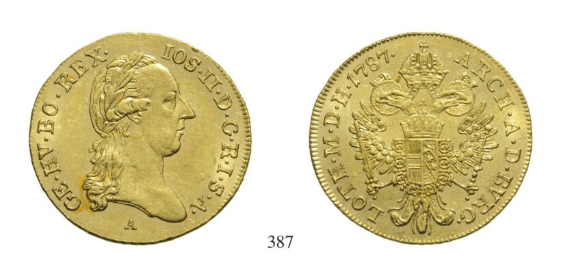 II. József (1780-1790), Dukát, Au, 1789, Wien