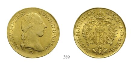 II. József (1780-1790), Dukát, Au, 1788, Körmöcbánya