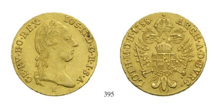 II. József (1780-1790), Dukát, Au, 1788, Gyulafehérvár