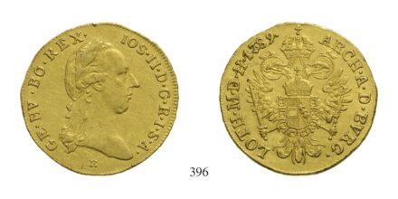 II. József (1780-1790), Dukát, Au, 1789, Gyulafehérvár