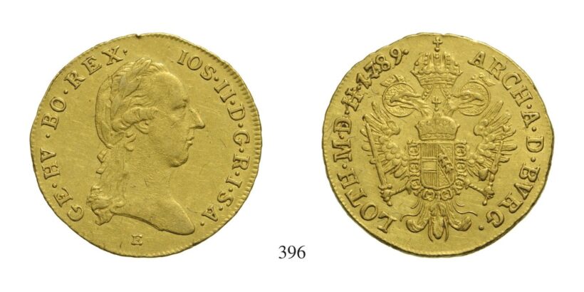 II. József (1780-1790), Dukát, Au, 1789, Gyulafehérvár