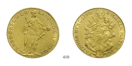 II. Lipót (1790-1792), Dukát, Au, 1790, Körmöcbánya