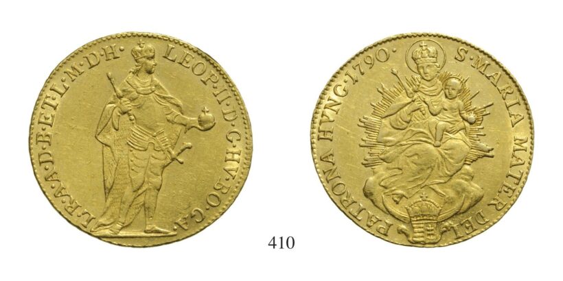 II. Lipót (1790-1792), Dukát, Au, 1790, Körmöcbánya