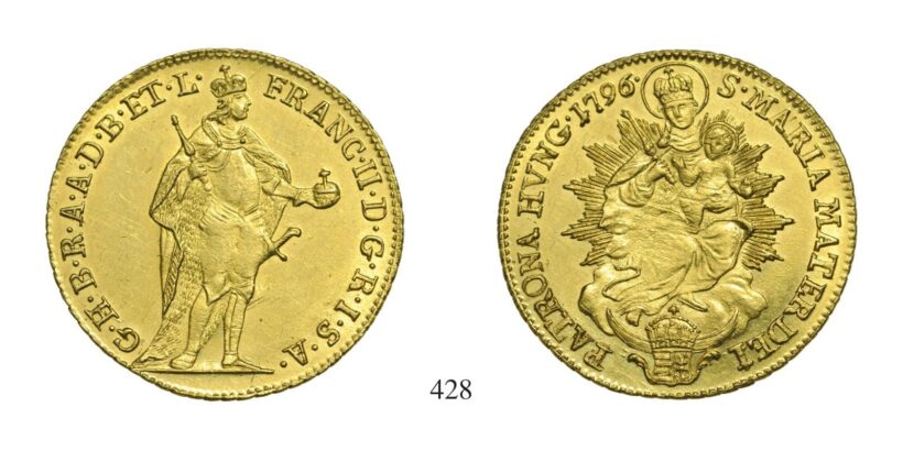 Ferenc (1792-1835), Dukát, Au, 1796, Körmöcbánya