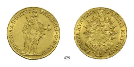 Ferenc (1792-1835), Dukát, Au, 1796, Körmöcbánya