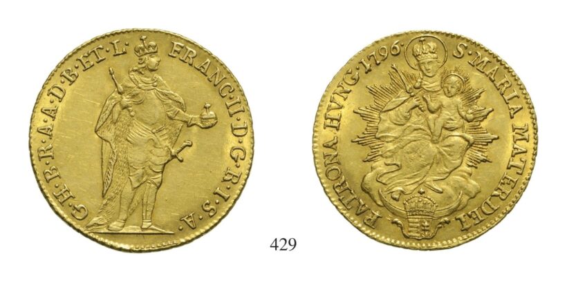 Ferenc (1792-1835), Dukát, Au, 1796, Körmöcbánya