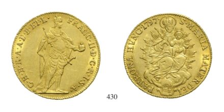 Ferenc (1792-1835), Dukát, Au, 1797, Körmöcbánya