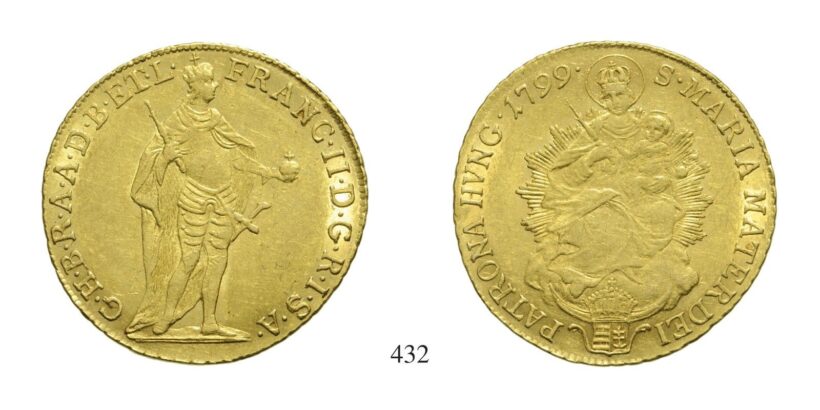 Ferenc (1792-1835), Dukát, Au, 1799, Körmöcbánya