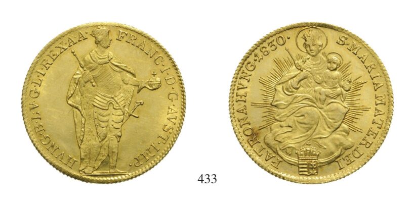 Ferenc (1792-1835), Dukát, Au, 1830, Körmöcbánya