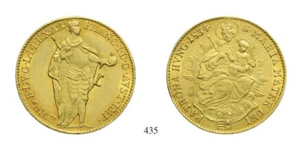 Ferenc (1792-1835), Dukát, Au, 1834, Körmöcbánya