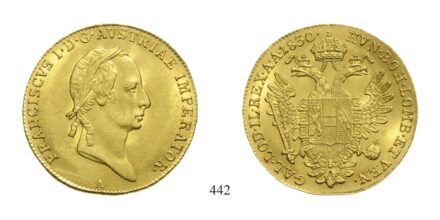 Ferenc (1792-1835), Dukát, Au, 1830, Wien