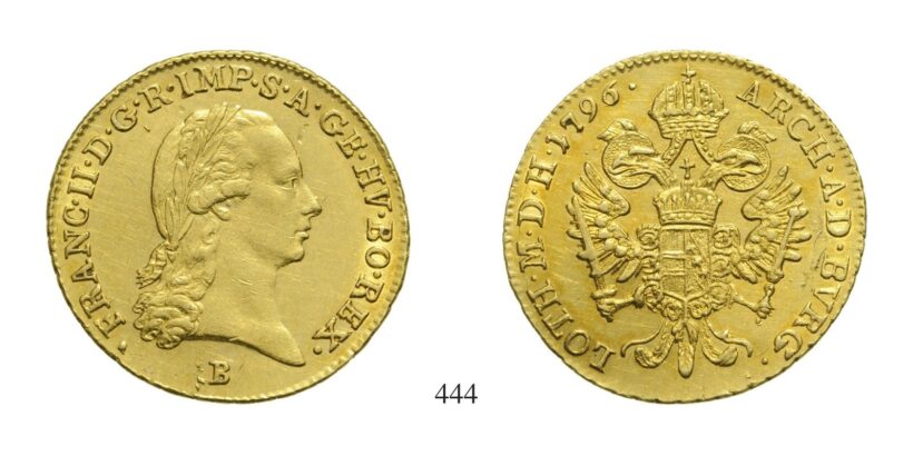 Ferenc (1792-1835), Dukát, Au, 1796, Körmöcbánya