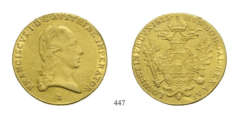 Ferenc (1792-1835), Dukát, Au, 1815, Körmöcbánya