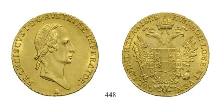Ferenc (1792-1835), Dukát, Au, 1826, Körmöcbánya