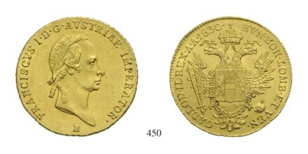 Ferenc (1792-1835), Dukát, Au, 1830, Körmöcbánya