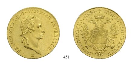 Ferenc (1792-1835), Dukát, Au, 1830, Körmöcbánya