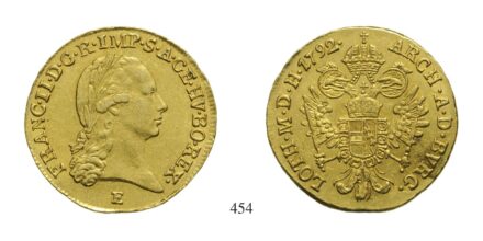 Ferenc (1792-1835), Dukát, Au, 1792, Gyulafehérvár