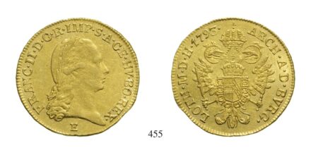 Ferenc (1792-1835), Dukát, Au, 1793, Gyulafehérvár