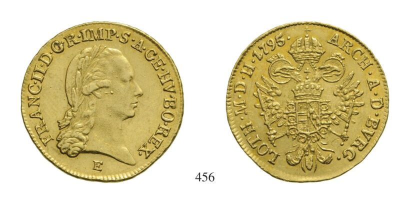 Ferenc (1792-1835), Dukát, Au, 1795, Gyulafehérvár