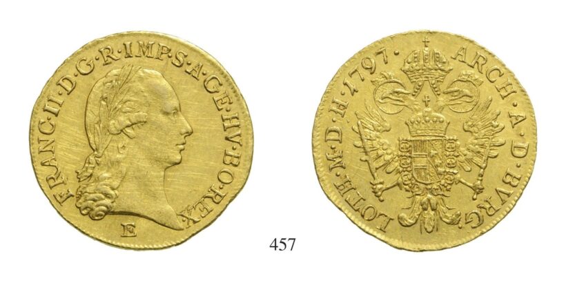 Ferenc (1792-1835), Dukát, Au, 1797, Gyulafehérvár