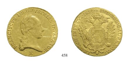 Ferenc (1792-1835), Dukát, Au, 1814, Gyulafehérvár