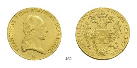 Ferenc (1792-1835), Dukát, Au, 1820, Gyulafehérvár