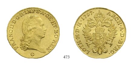 Ferenc (1792-1835), Dukát, Au, 1797, Nagybánya