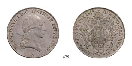 Ferenc (1792-1835), Tallér, Ag, 1815, Wien