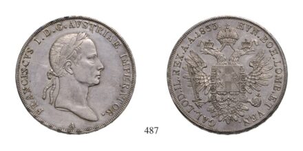 Ferenc (1792-1835), Tallér, Ag, 1835, Wien